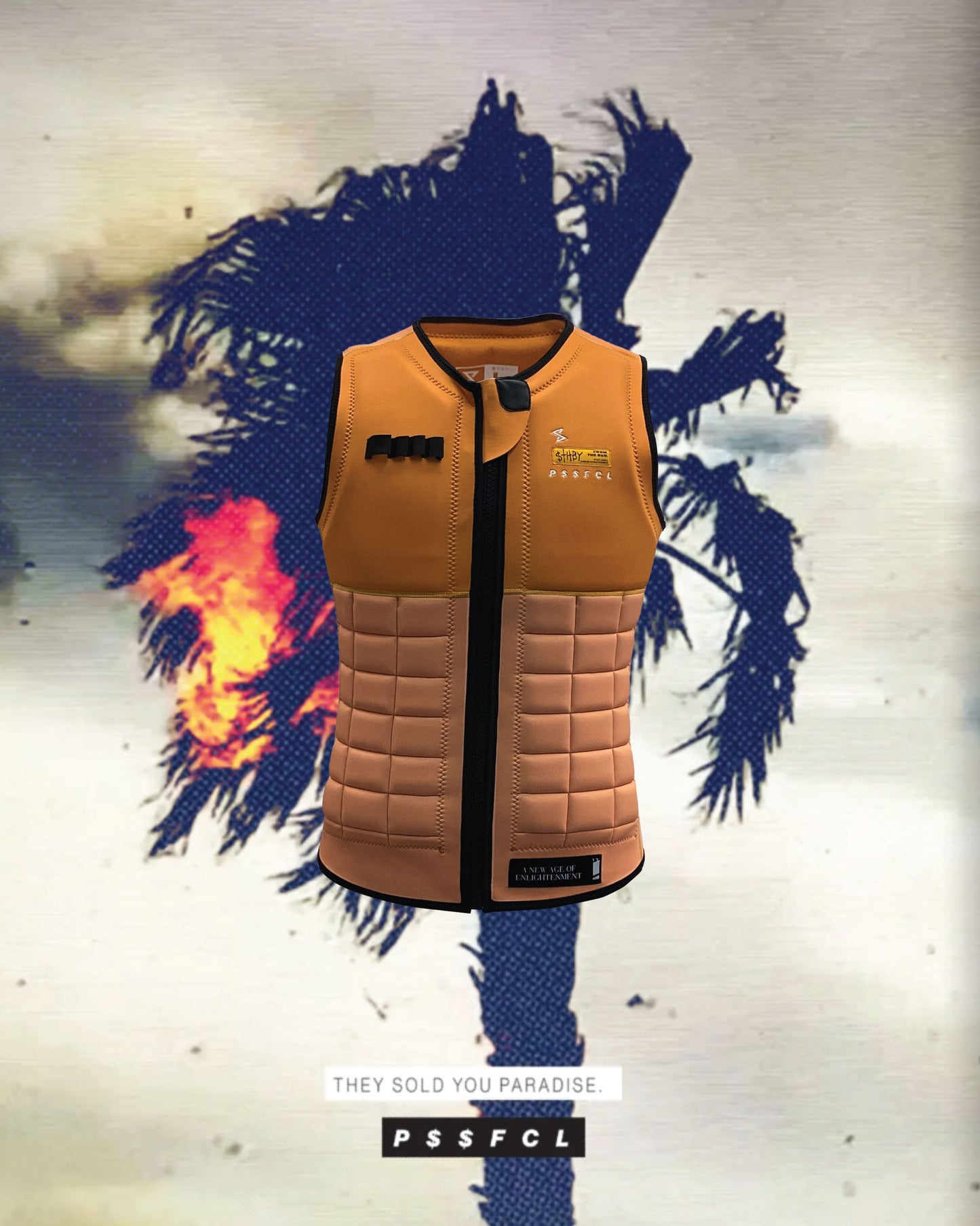 Preston Orange Vest