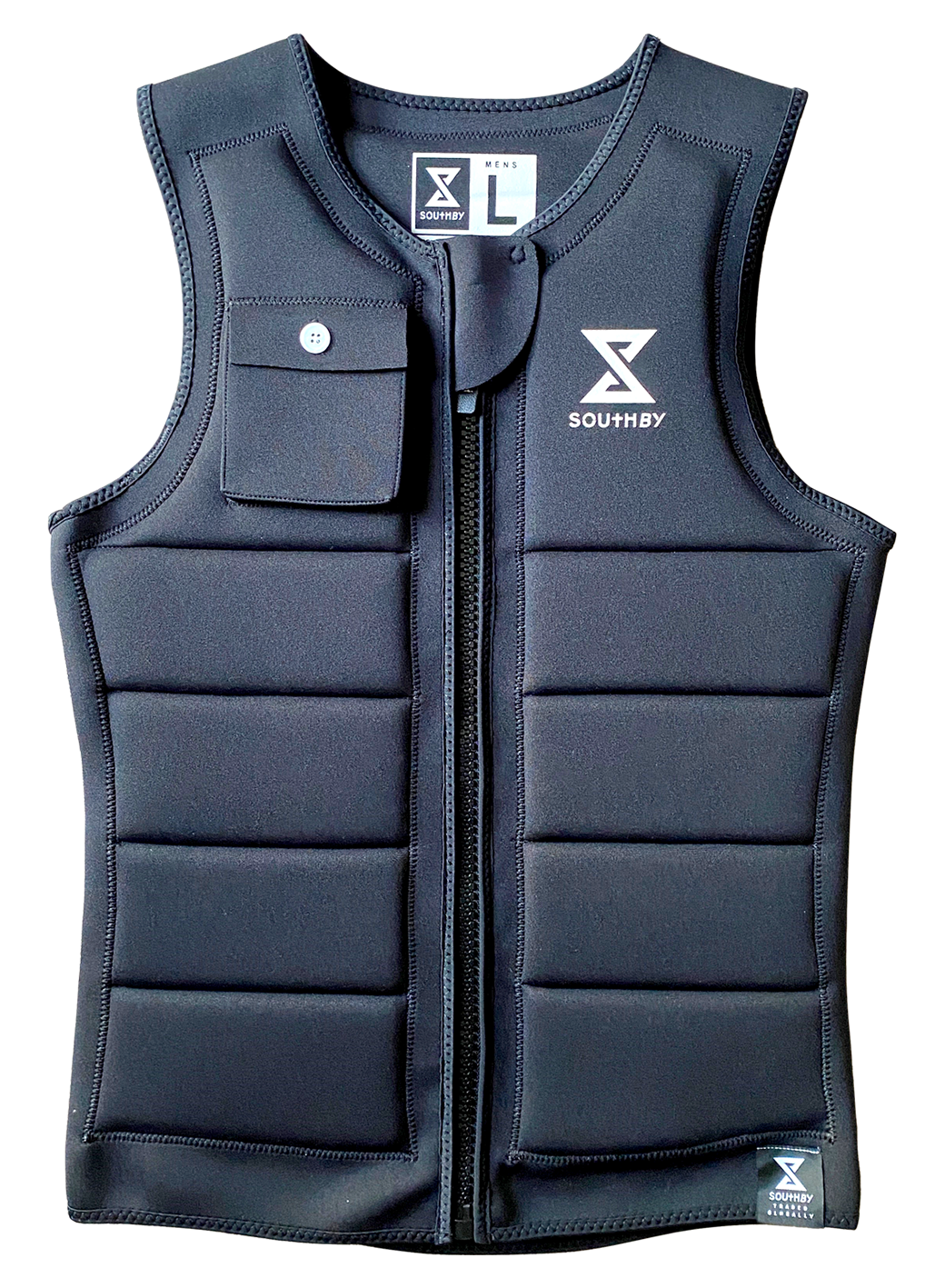 Bennington Black & White Impact Vest