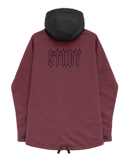 Hell Awaits Onefive Neoprene Coat WINE