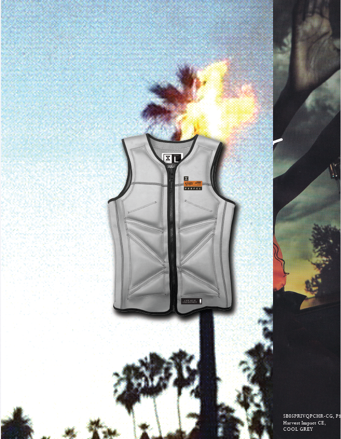 P$$FCL Harvest Impact Vest Cool Grey