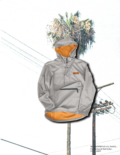 P$$FCL OneOut Cool Grey Anorak