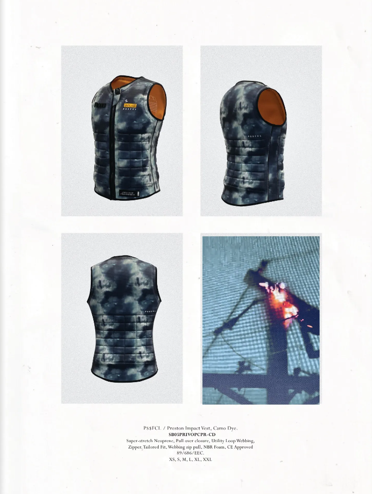 P$$FCL Preston Impact Vest Camo Dye