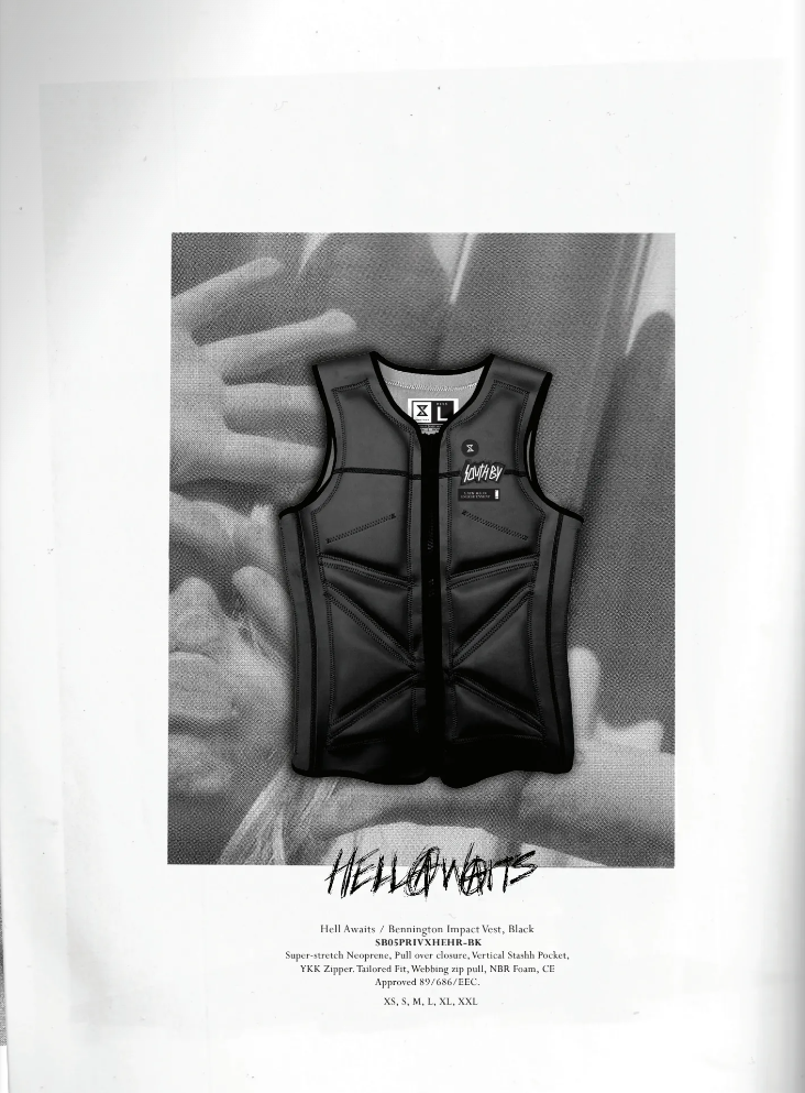 HELL AWAITS Harvest Impact Vest Black